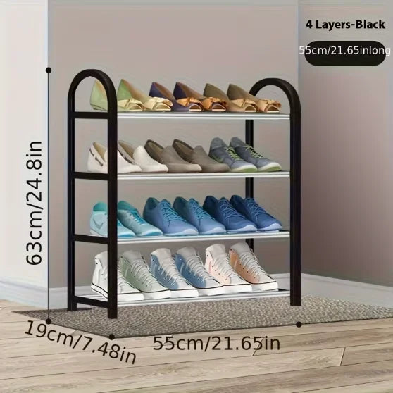 StackSmart Metal Shoe Organizer Tower