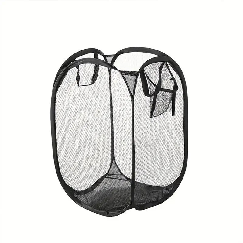 Pop-Up Mesh Laundry Storage Bin