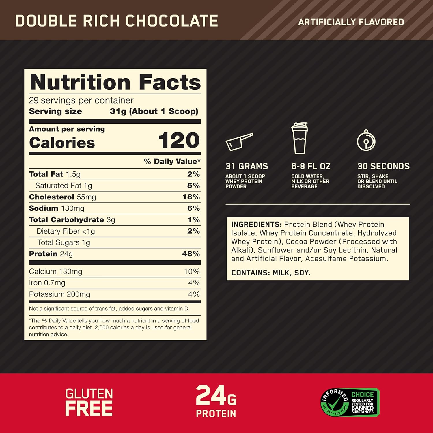 Gold Performance Whey Protein Formula