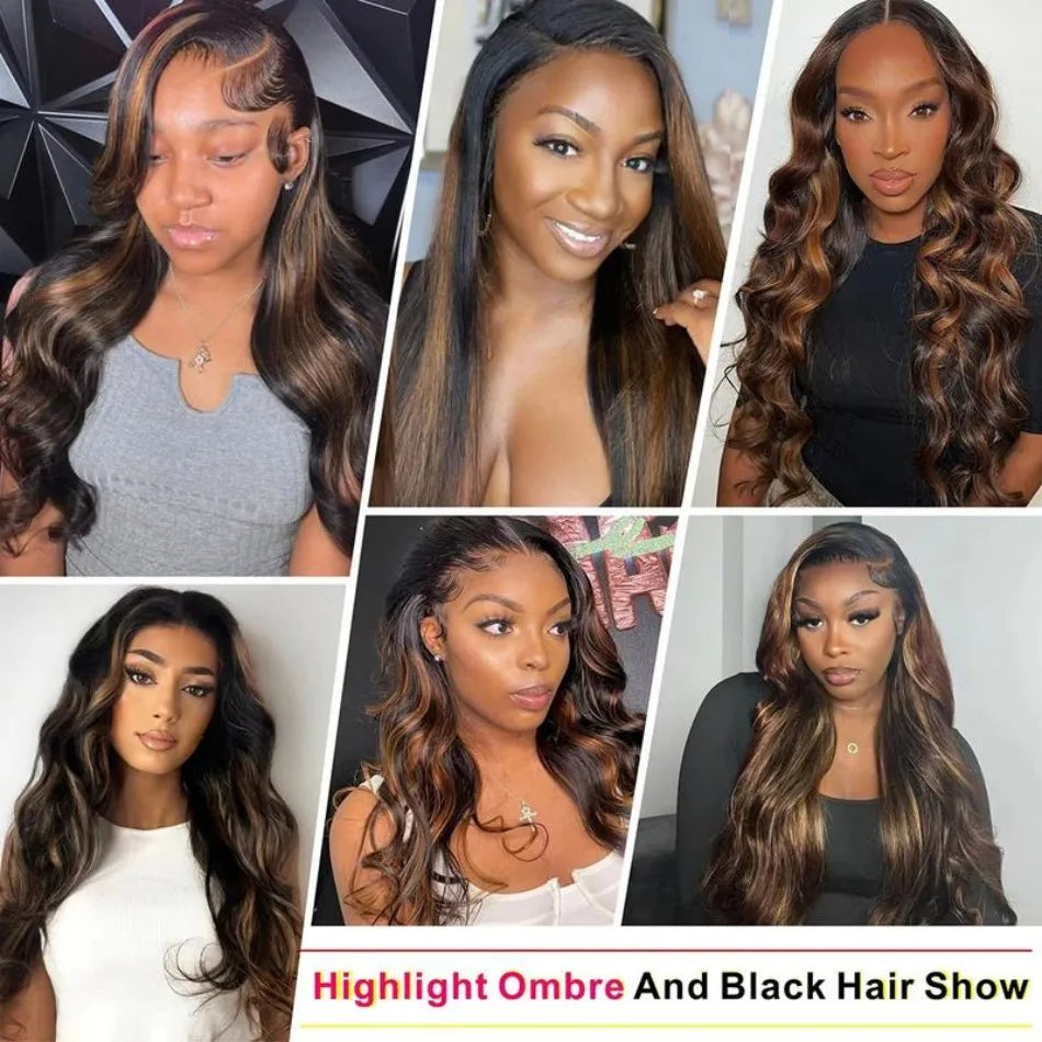 Ombre Body Wave HD Lace Wig
