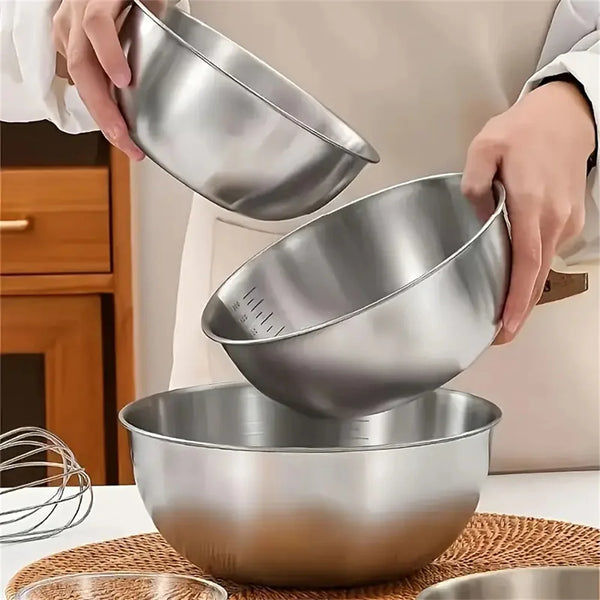 Stainless Mixing Bowl Set Pro
