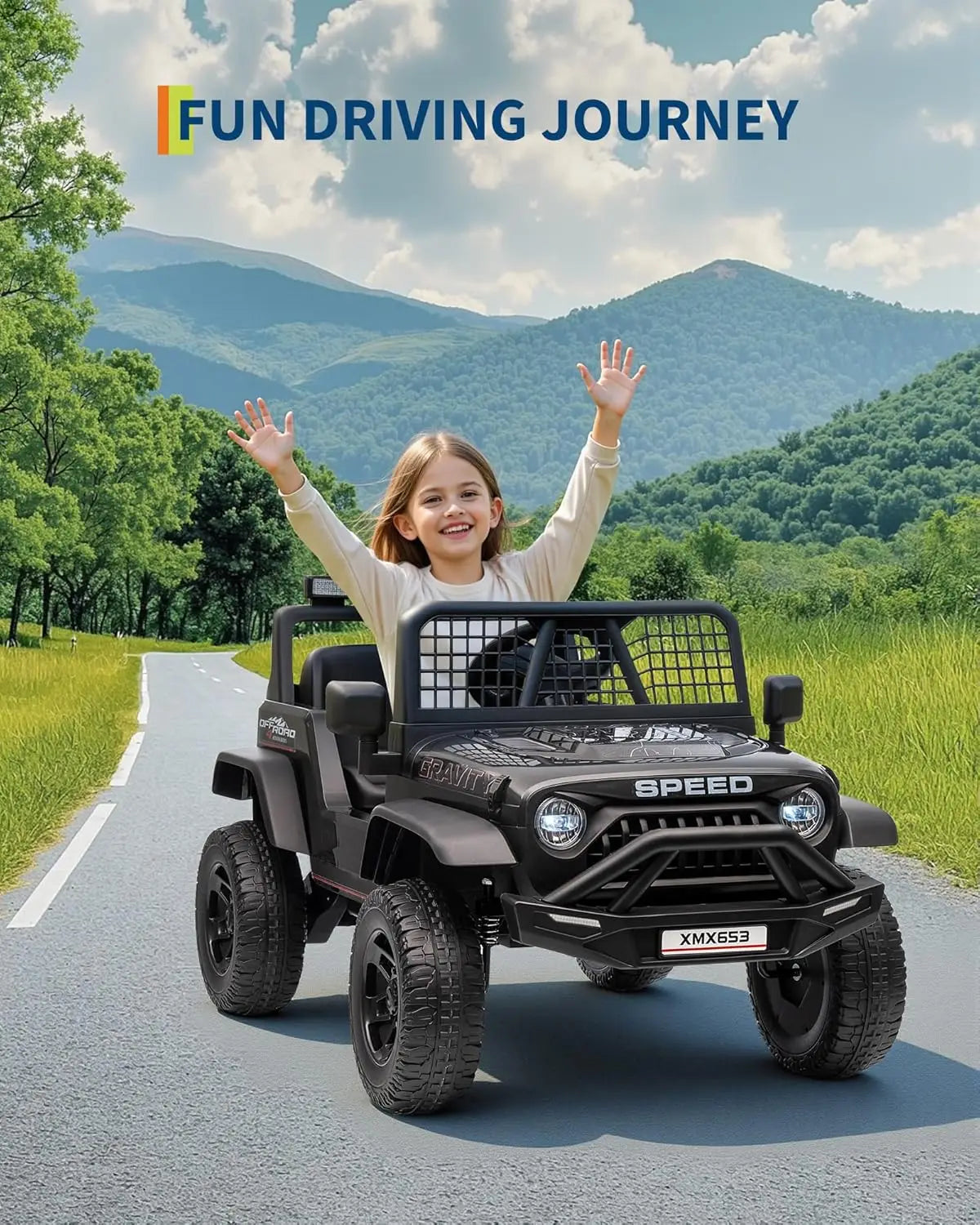 ThunderDrive Kids Electric Ride Truck