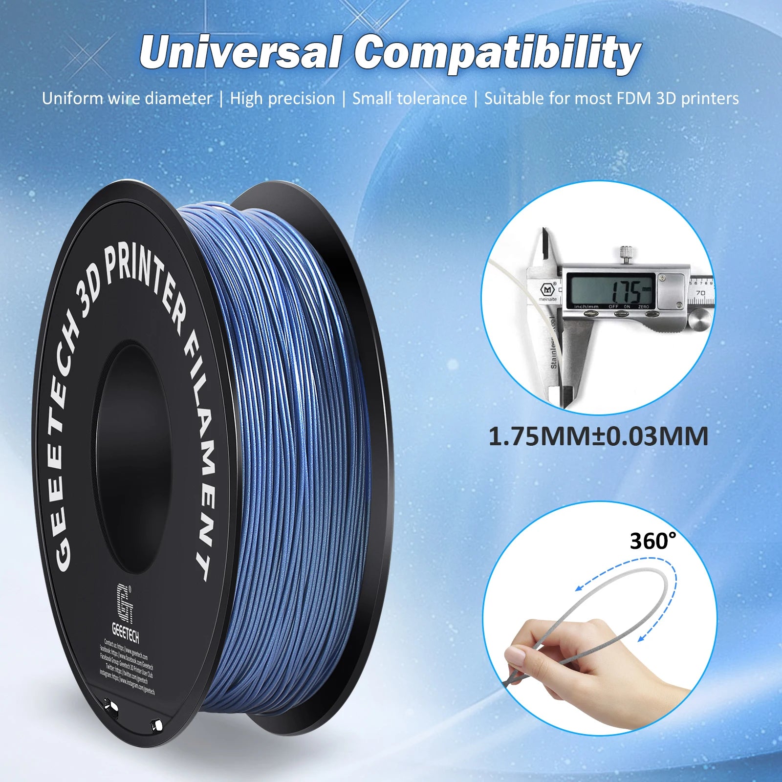 SparklePrint PLA Filament Roll