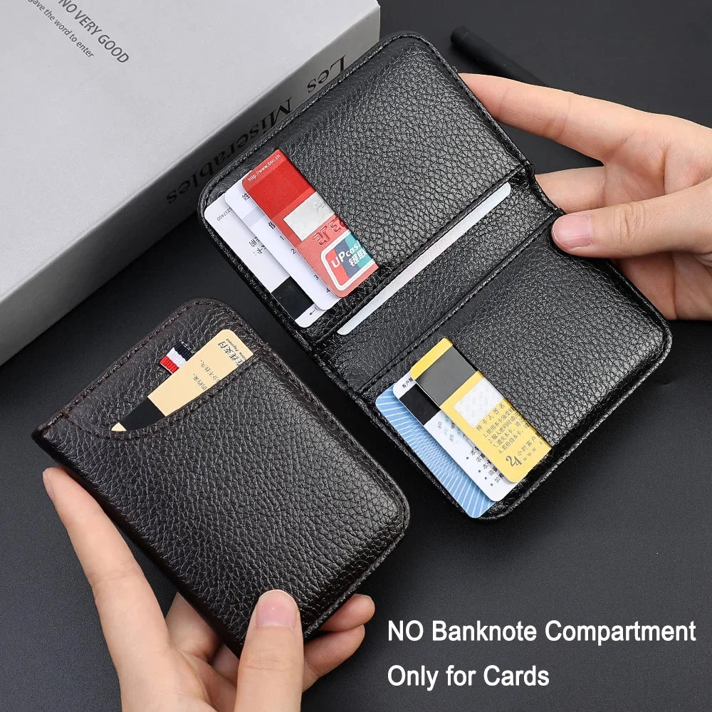 SlimFold Mini PU Card Wallet