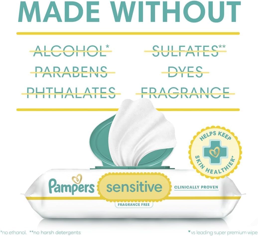 GentleCare Sensitive Baby Wipes Pack