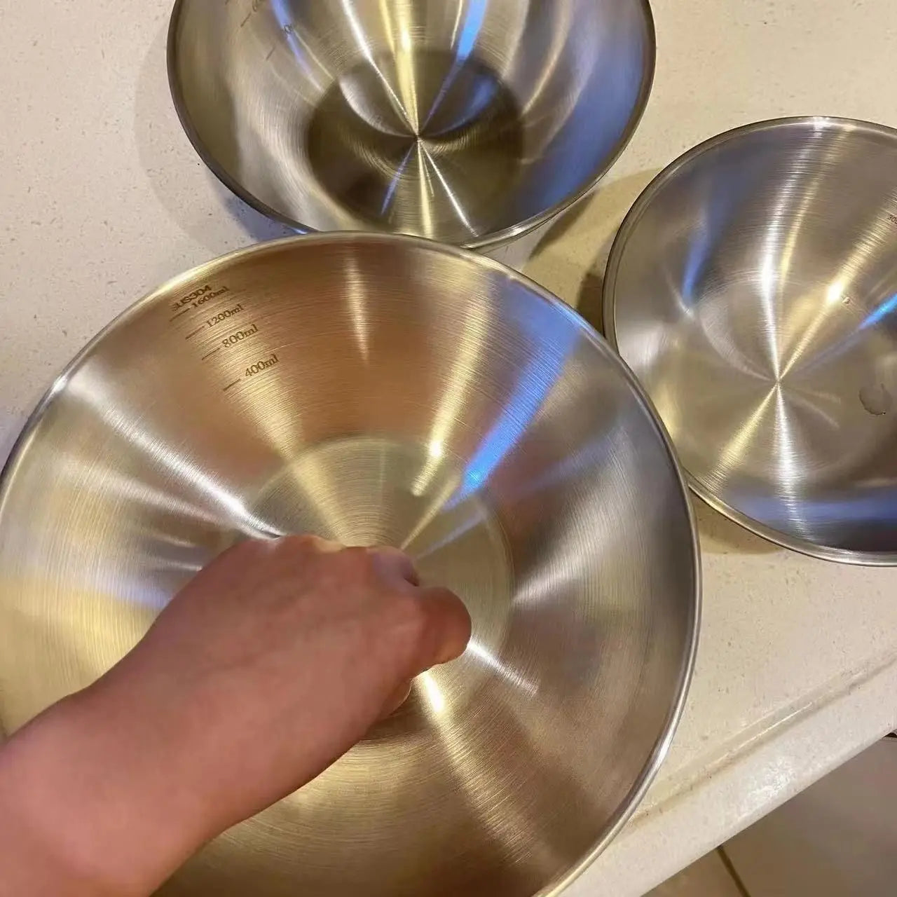 Stainless Mixing Bowl Set Pro