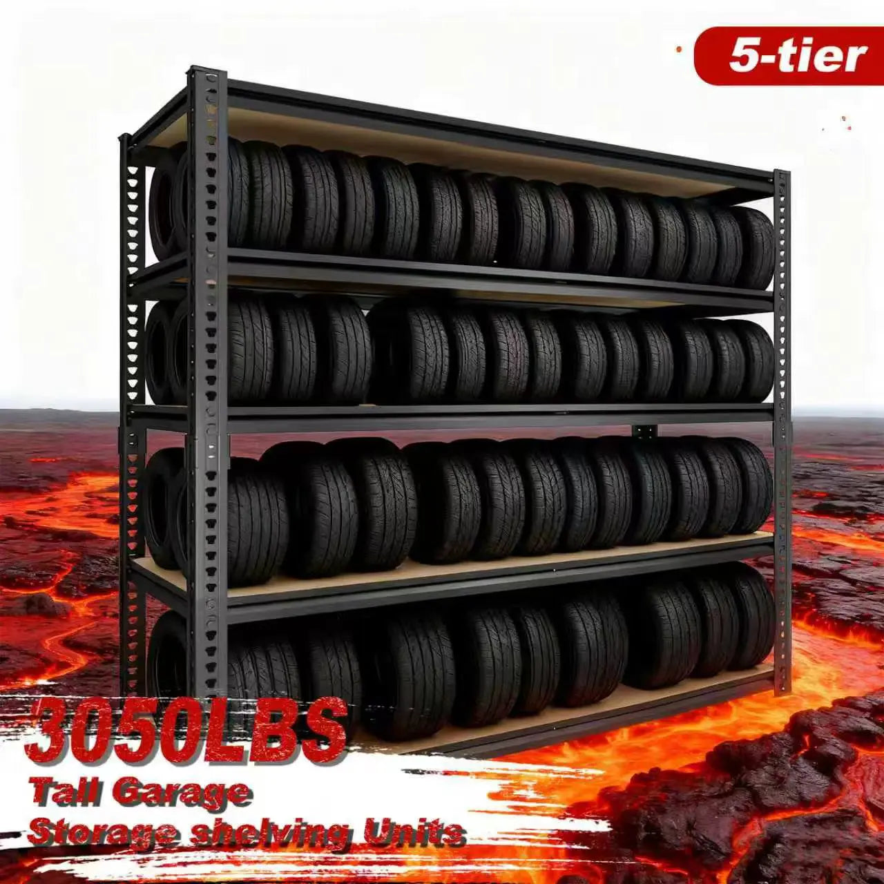 Titan Garage Heavy Duty Storage Rack