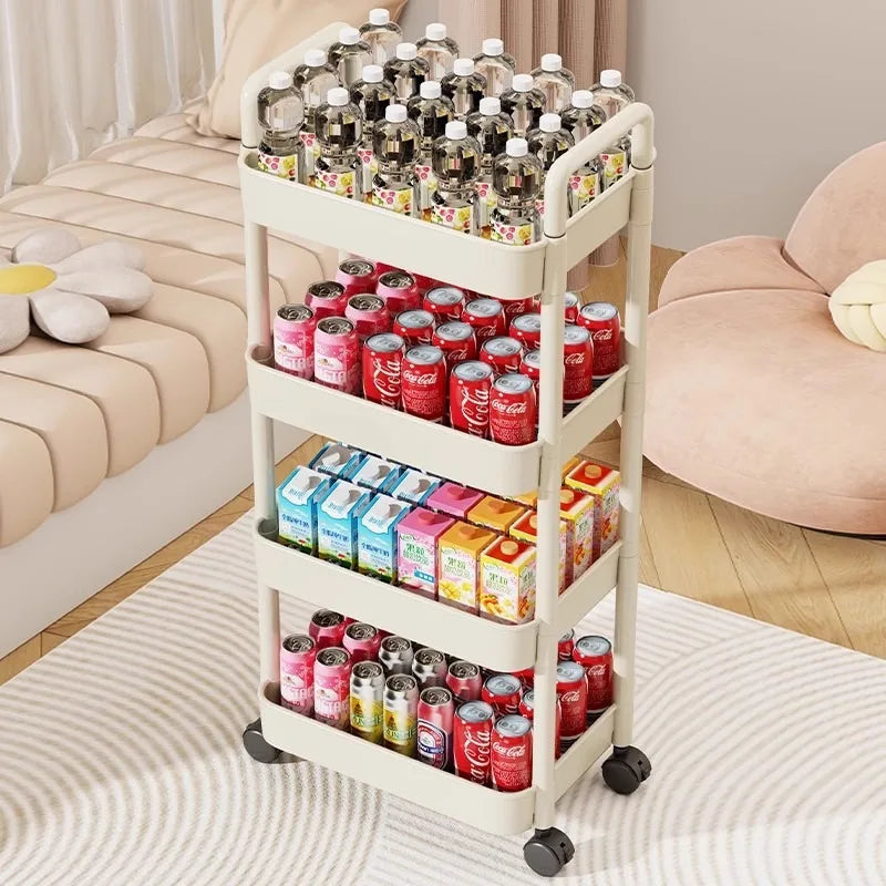 Rolling Multiuse Storage Trolley