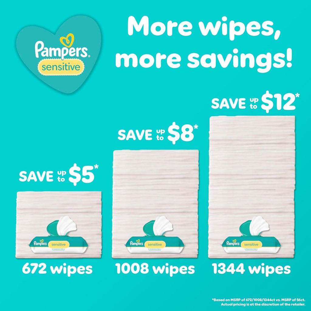 GentleCare Sensitive Baby Wipes Pack