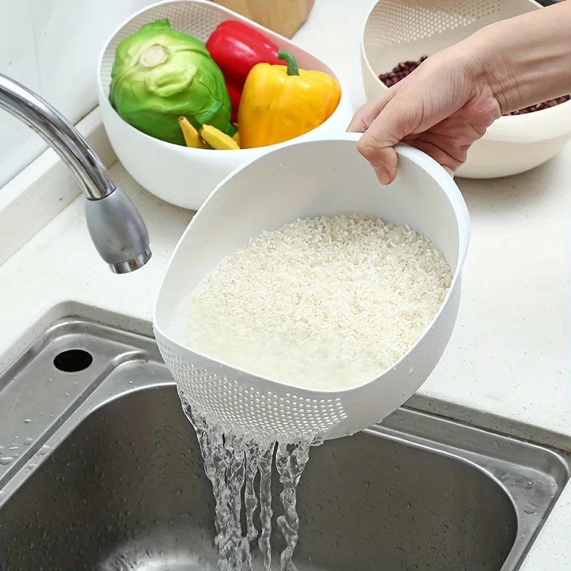 GripPro Oval Rice Drain Basket
