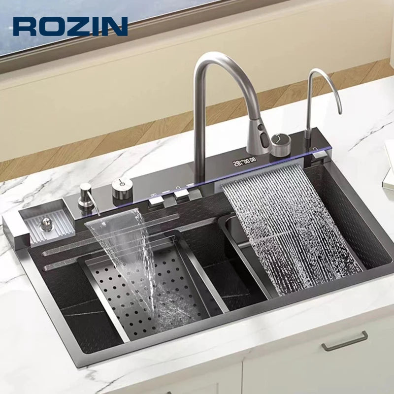 WhaleFlow Stainless Steel Kitchen Sink