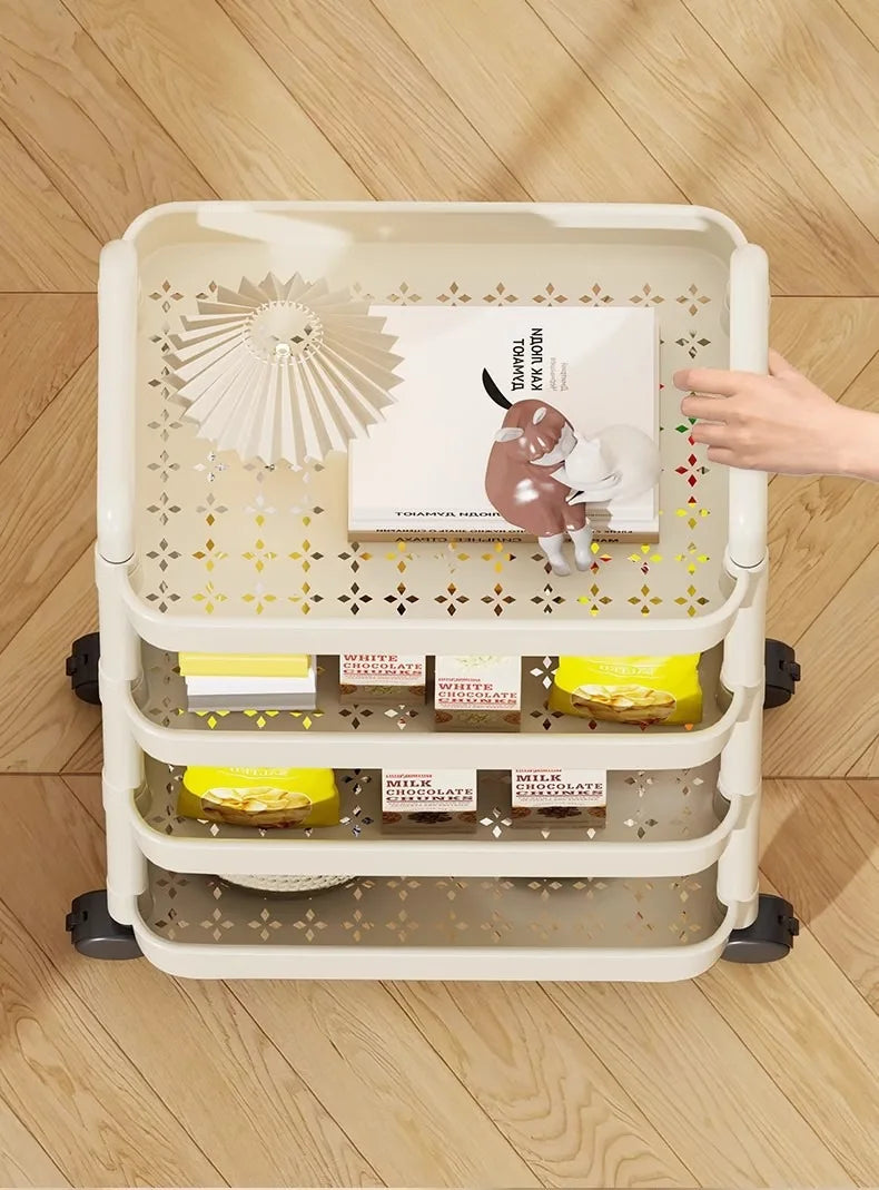 Rolling Multiuse Storage Trolley