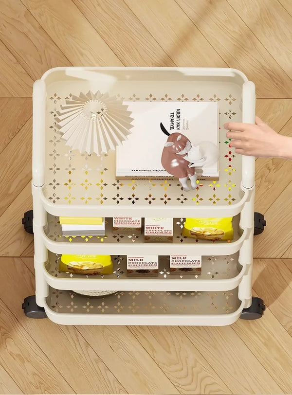 Rolling Multiuse Storage Trolley