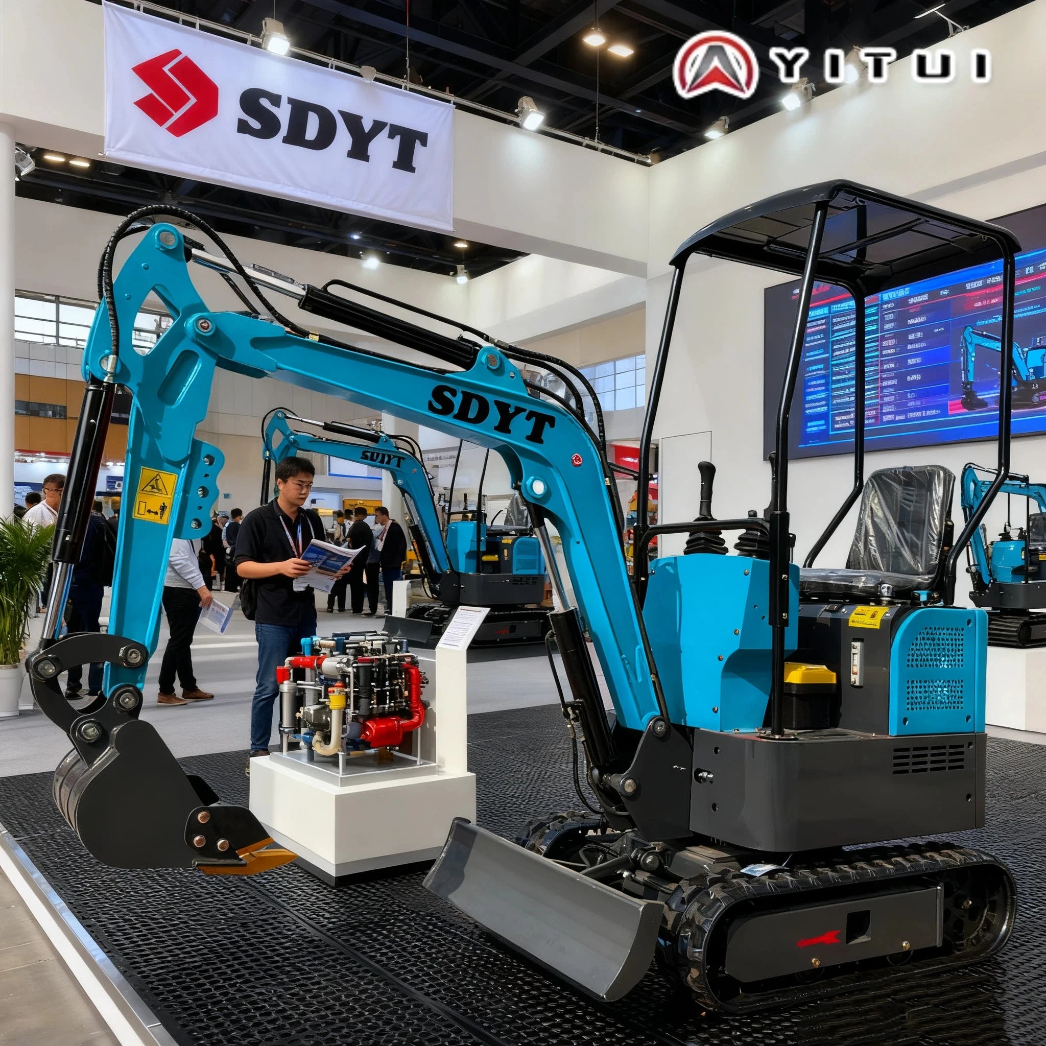 MiniMate Compact Utility Site Excavator