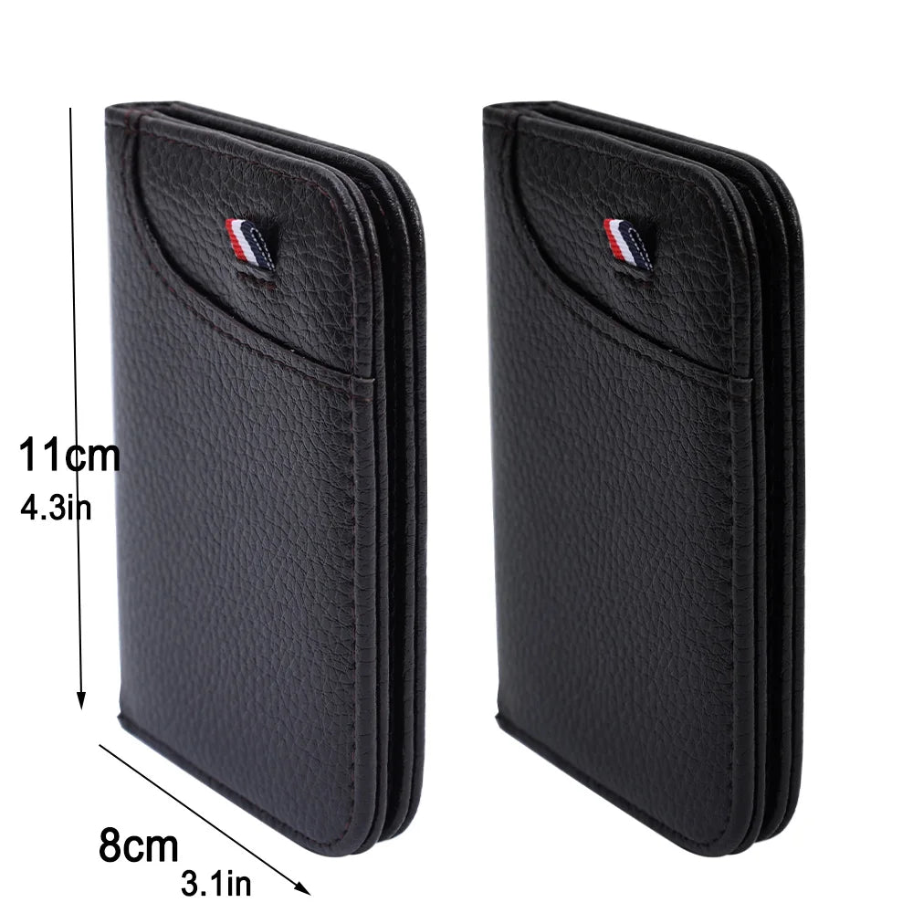 SlimFold Mini PU Card Wallet